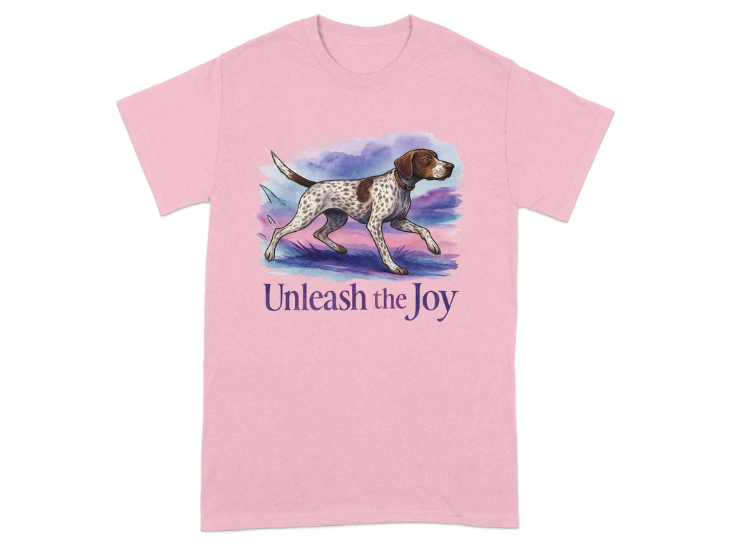 Unleash the Joy German Shorthaired Pointer T-Shirts T-shirt