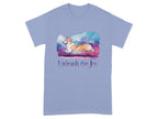Unleash the Joy Playful Corgi Illustration T-Shirts Violet T-shirt