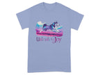 Unleash the Joy with Lively Husky T-Shirts Violet T-shirt