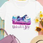 Unleash the Joy with Lively Husky T-Shirts T-shirt