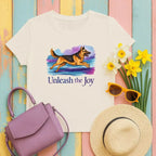 Unleash the Joy with a German Shepherd Watercolor T-Shirts Sand T-shirt