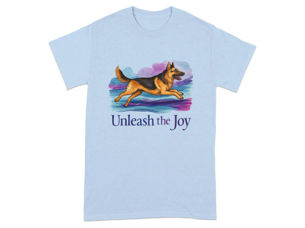 Unleash the Joy with a German Shepherd Watercolor T-Shirts T-shirt