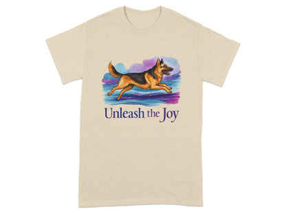 Unleash the Joy with a German Shepherd Watercolor T-Shirts T-shirt