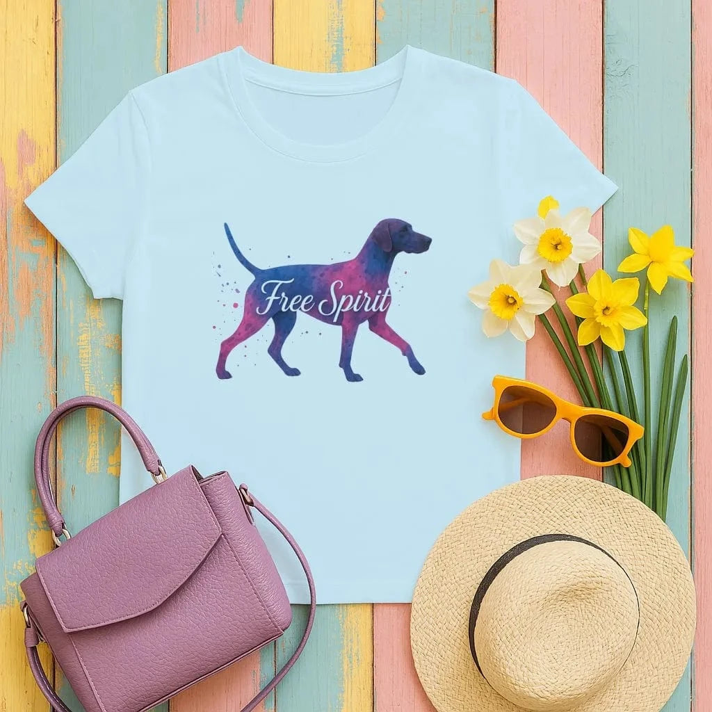 Vizsla Free Spirit T-Shirts Sky T-shirt