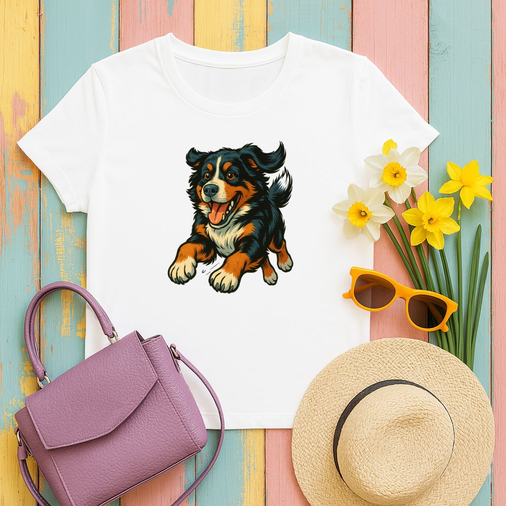 Energetic Dog Graphic Tees for Animal Lovers product