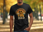 Best Golden Retriever Dad Graphic T-shirt Design