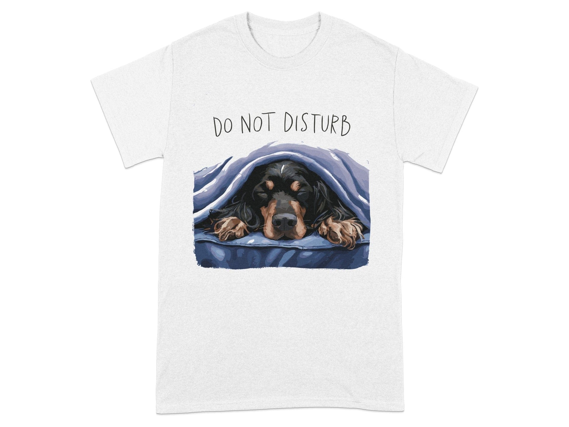 Do Not Disturb Dog Under Blanket T Shirt product