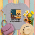 Springer Matches Your Energy Tee in Athletic Heather