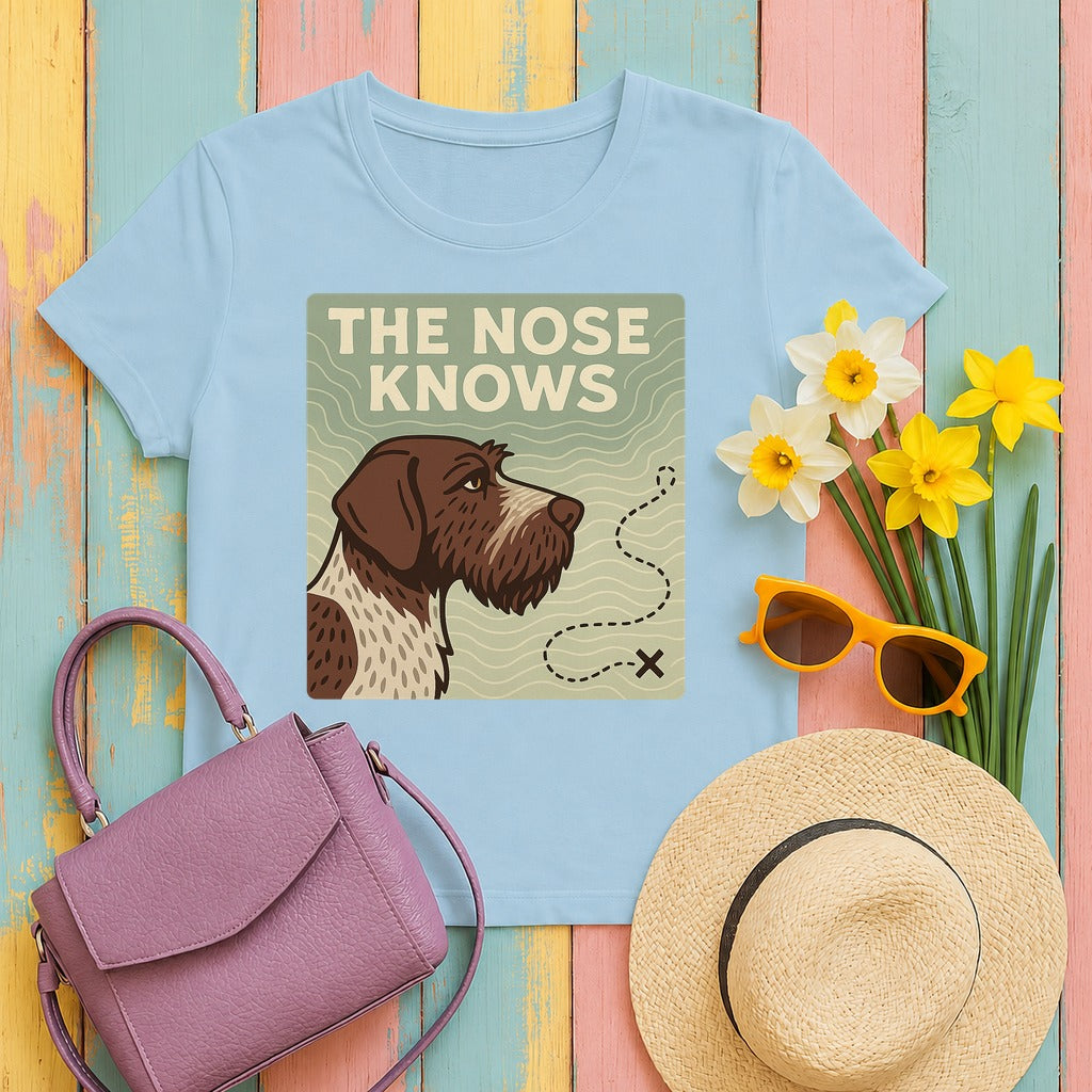 GWP The Nose Knows Tee in Light Blue