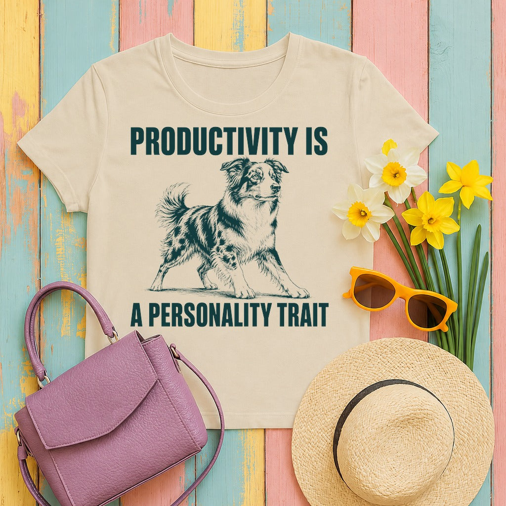 mig2 productivity-trait-aussie tee flat lay hero v8