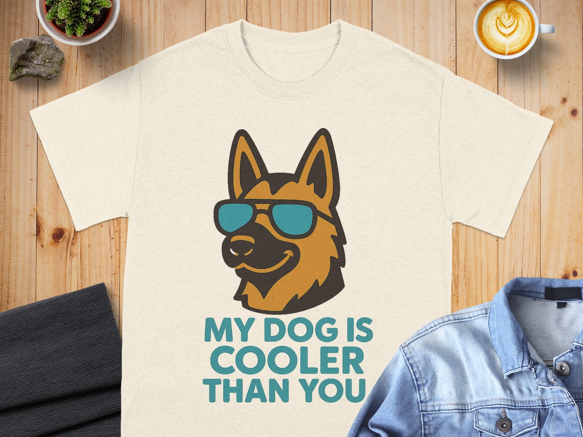 My Dog is Cooler Than You Graphic Tee product