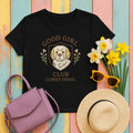 Clumber Good Girl Club Tee in Black