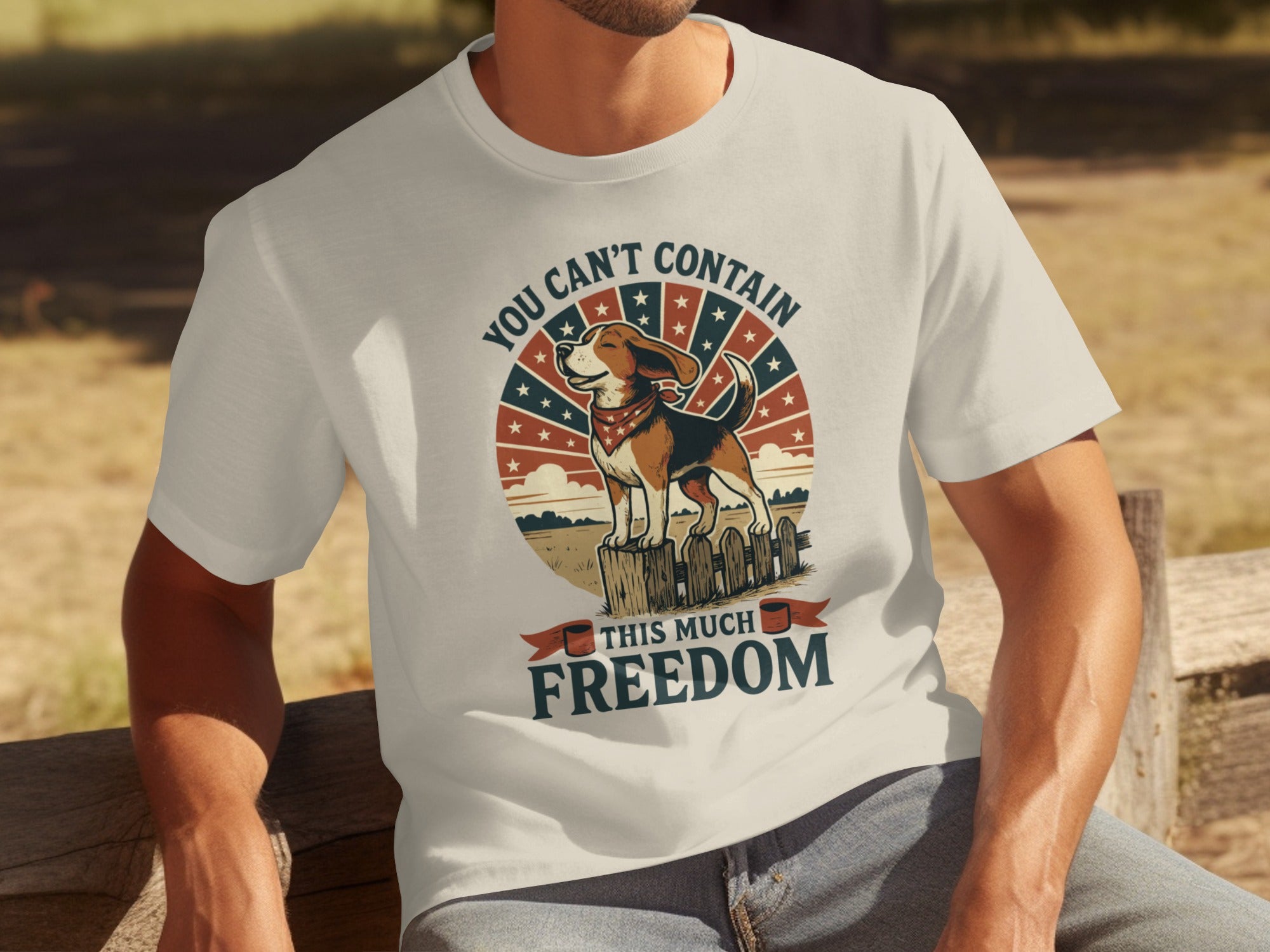 You Can't Contain This Much Freedom T-shirt