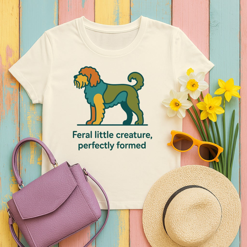 Barbet Feral Little Creature Tee in Natural