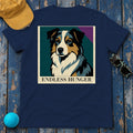 Endless Hunger Aussie Pop Art T-Shirt in Navy