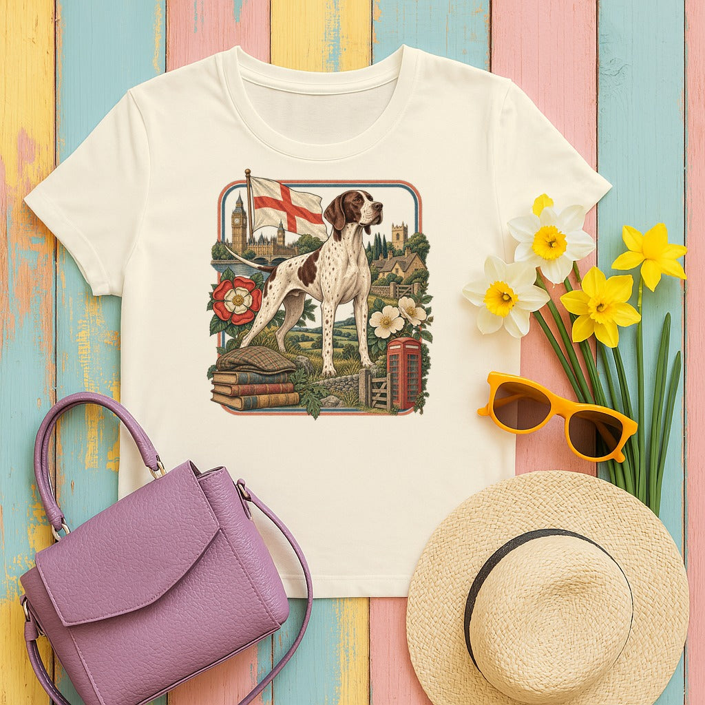 Pointer England Heritage tee, Natural