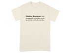 Golden Retriever Definition Quote T-Shirt