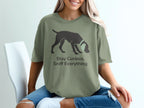 Stay Curious Sniff Everything Dog Graphic Tee
