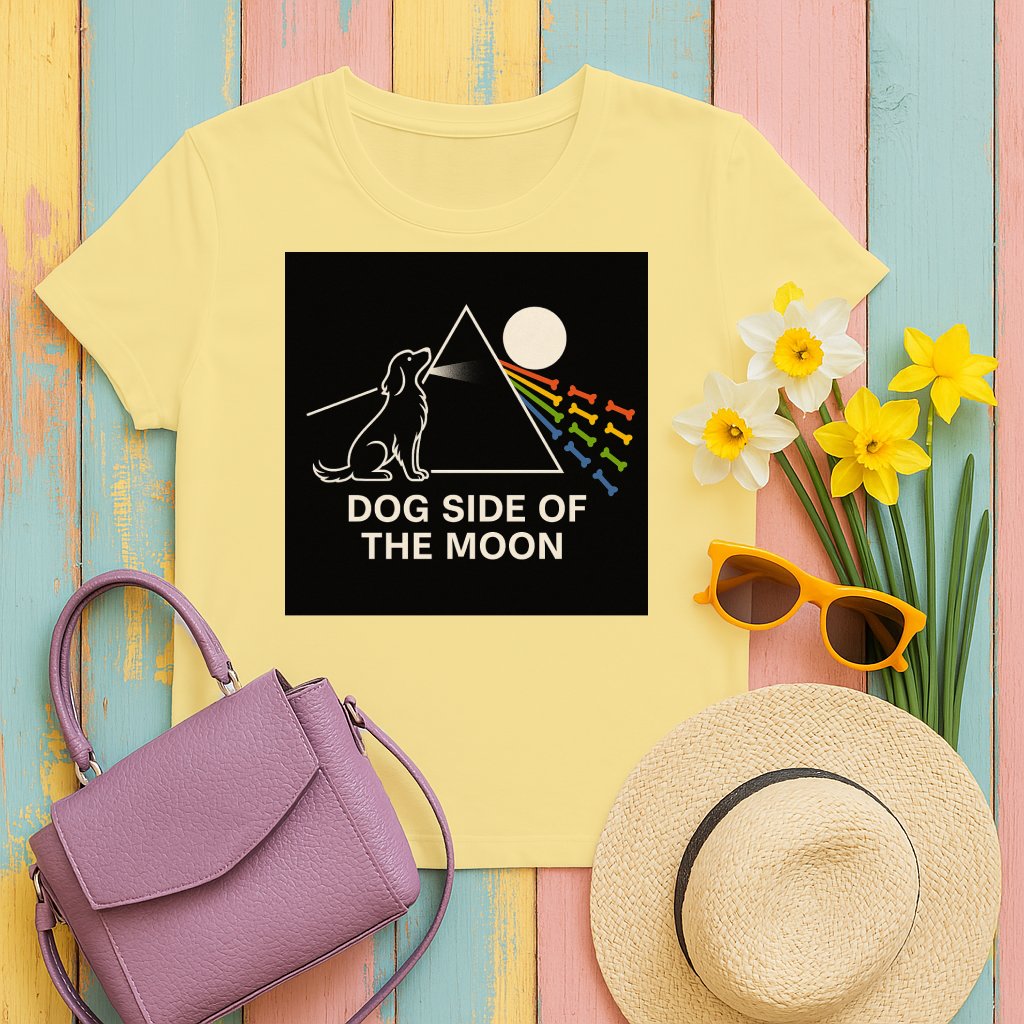Dog Side of the Moon Graphic Tee Shirt product type