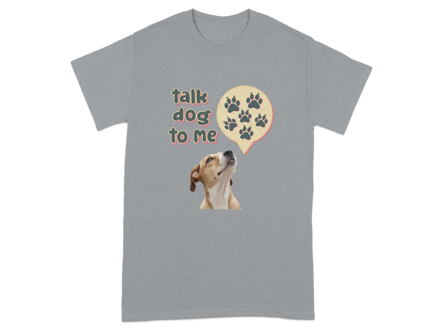 Talk Dog to Me Graphic Print T-Shirt product type