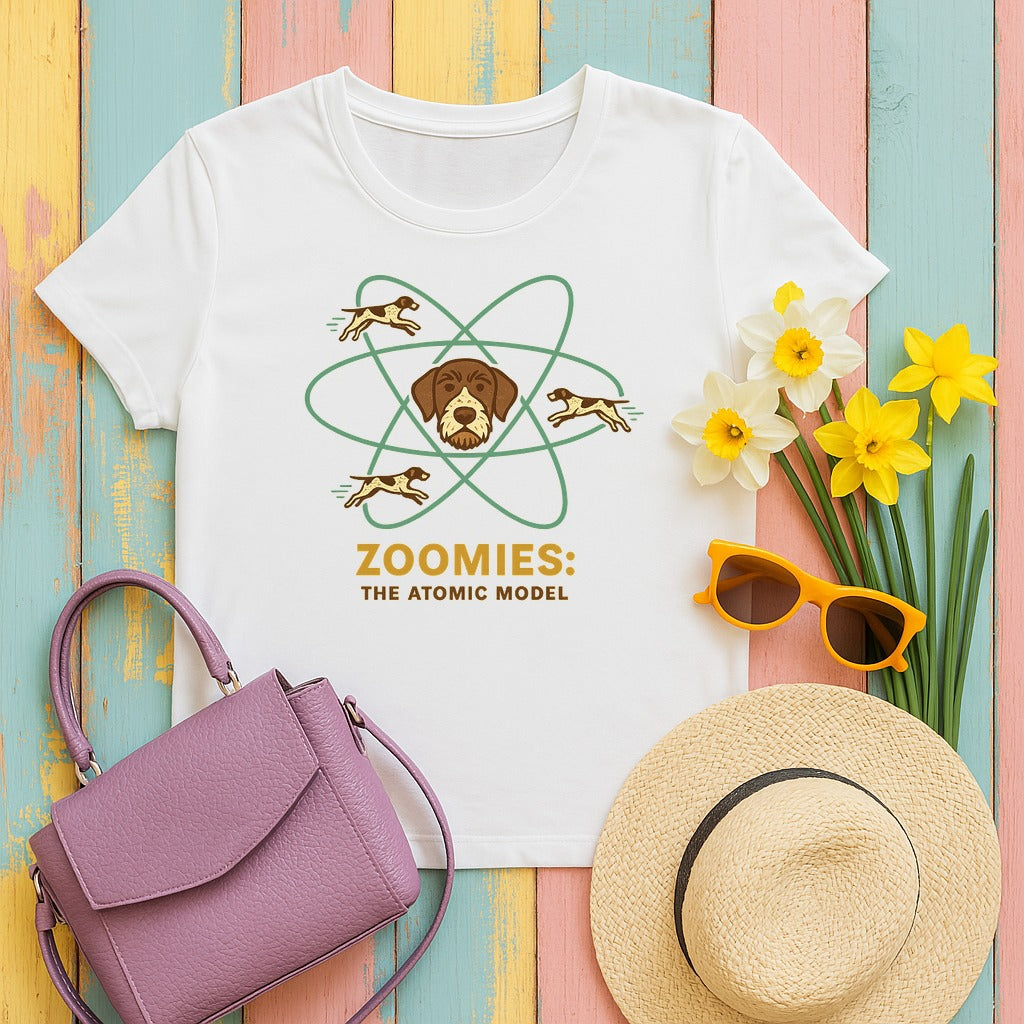 GWP Zoomies Atomic Model Tee in White