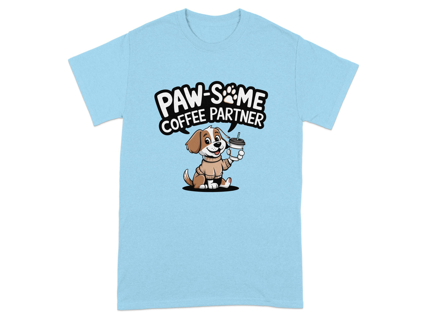 Paw-some Coffee Partner Graphic Tee product