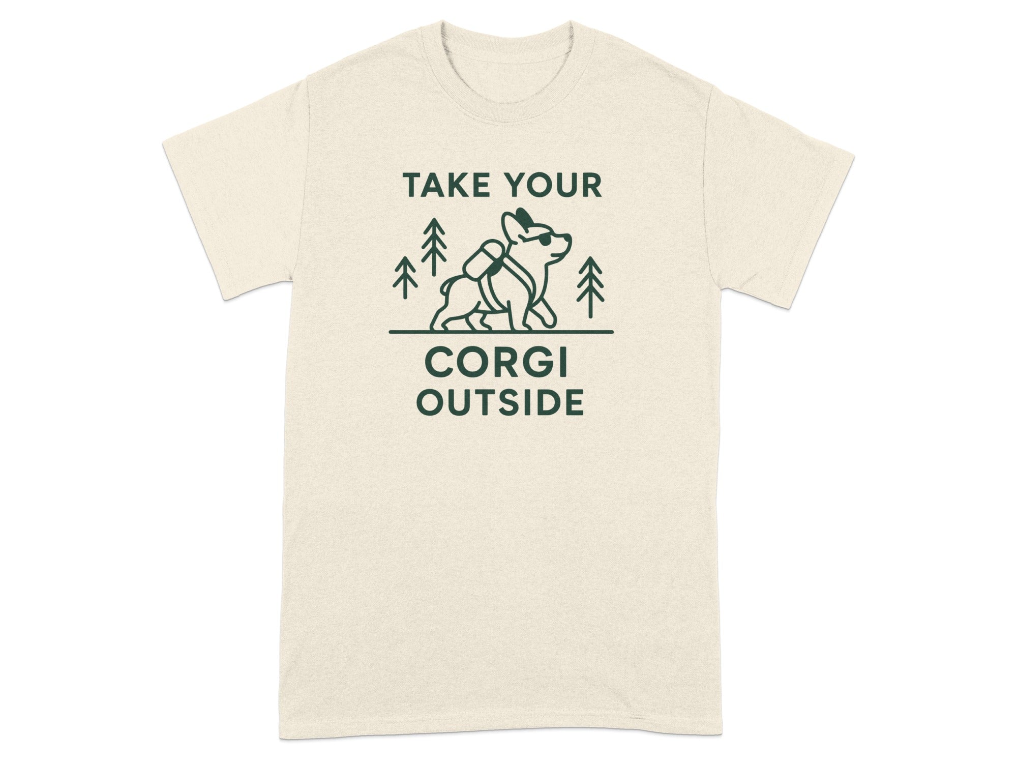 Take Your Corgi Outside Graphic T-shirt