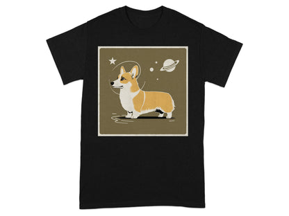 Space Explorer Corgi Graphic T-Shirt product