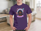Cute Rottweiler With Rainbow and Butterflies Shirt