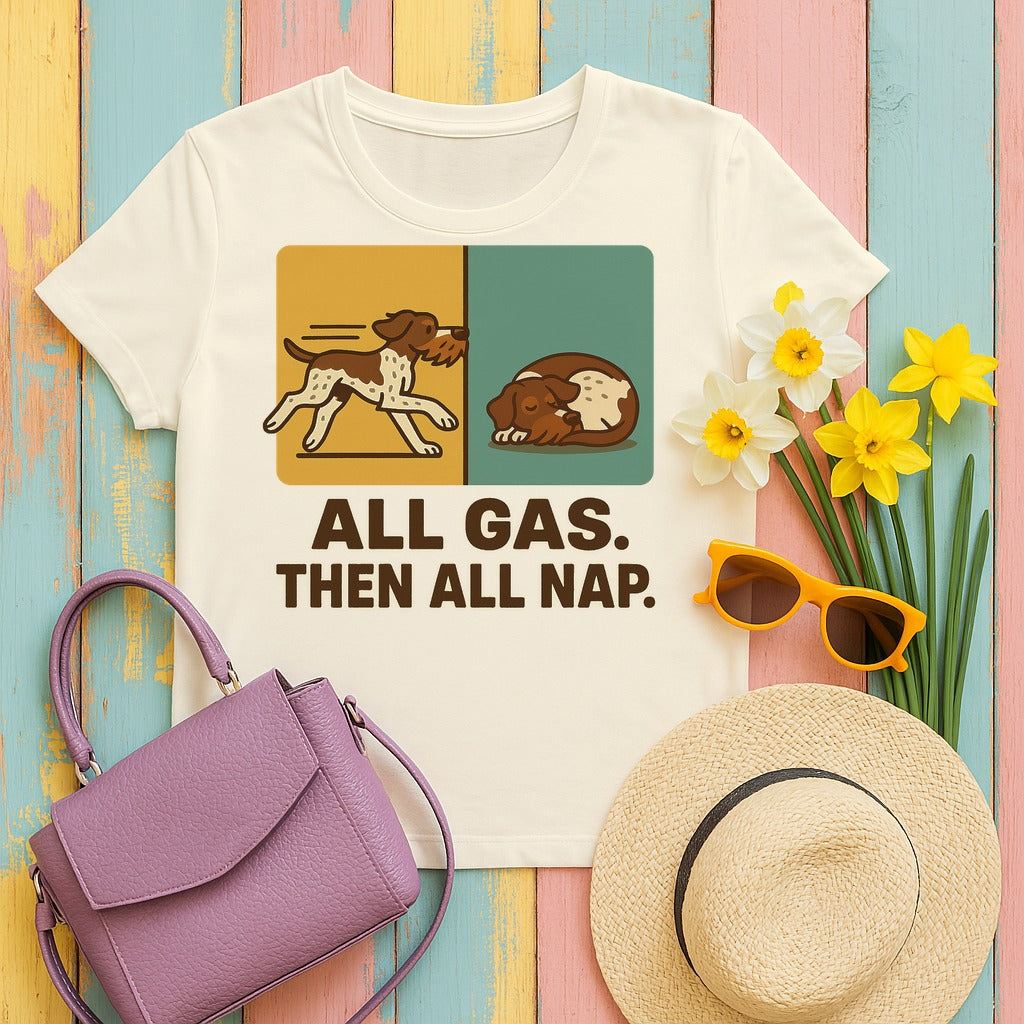 GWP All Gas Then All Nap t-shirt