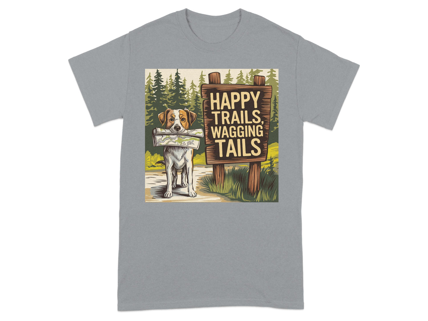 Happy Trails Wagging Tails Theme T-Shirt product