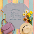 Flat-Coat Unconcerned About Its Size Tee in Athletic Heather