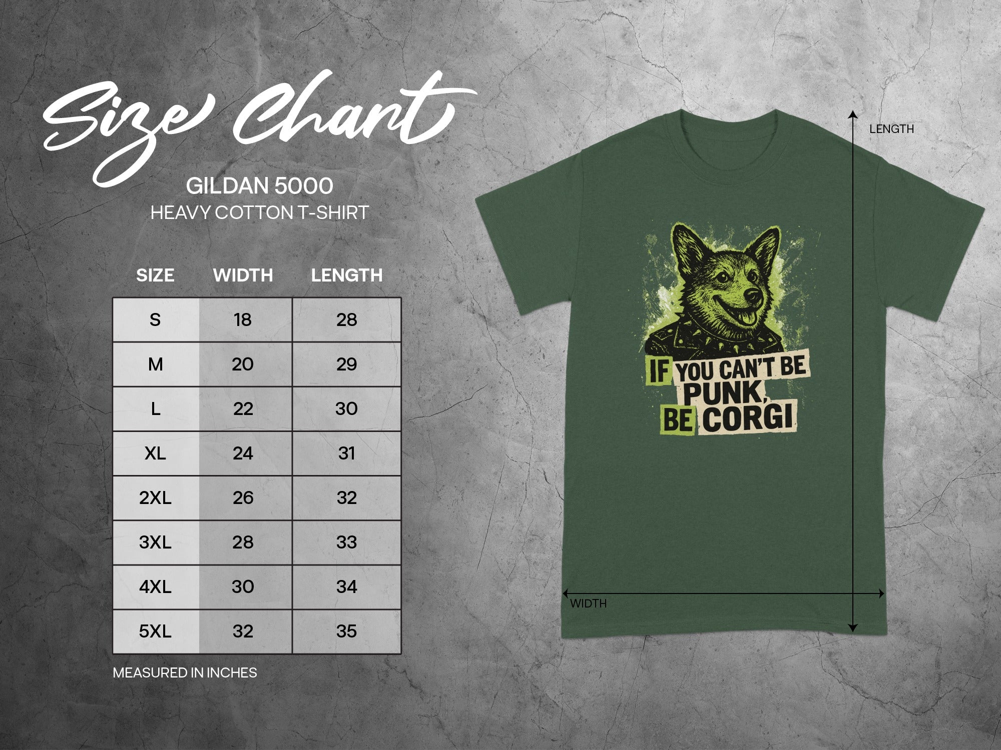 If You Can't Be Punk Be Corgi T-shirt