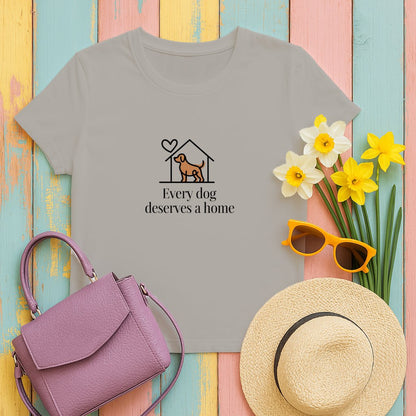 Every dog deserves a home t-shirt product type