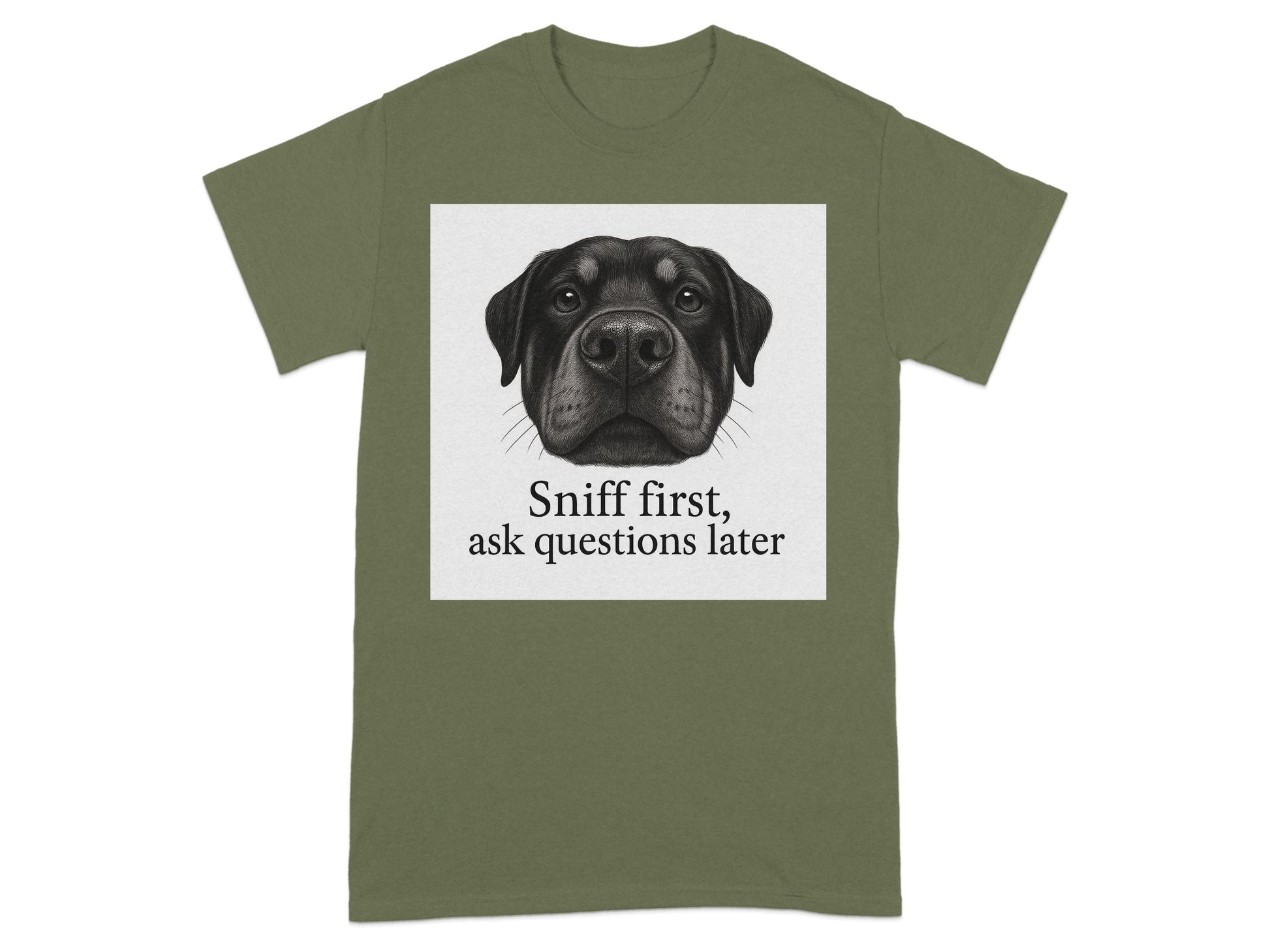 Sniff First Ask Questions Later Graphic Tee product