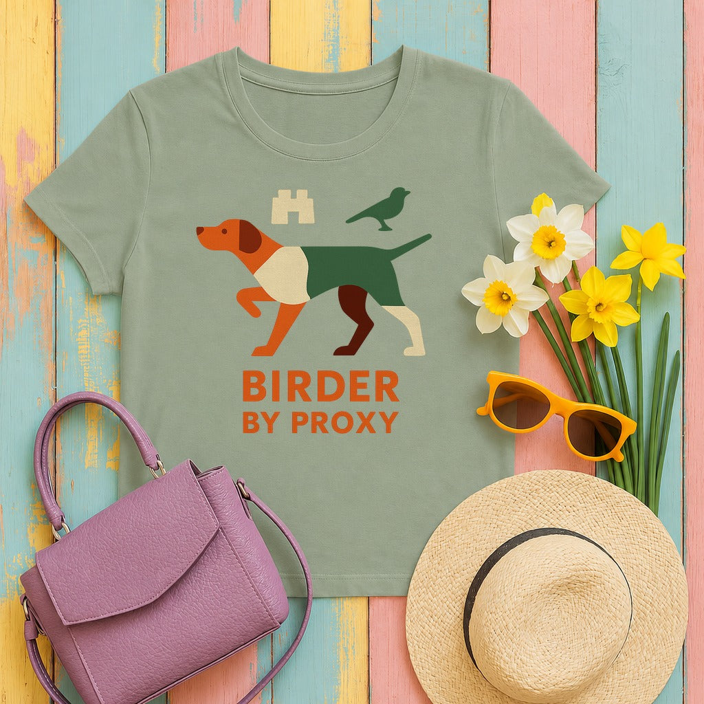 Pointer Birder by Proxy T-shirt in Sage