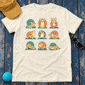 Corgi Yoga Flow Premium T-Shirt in Natural