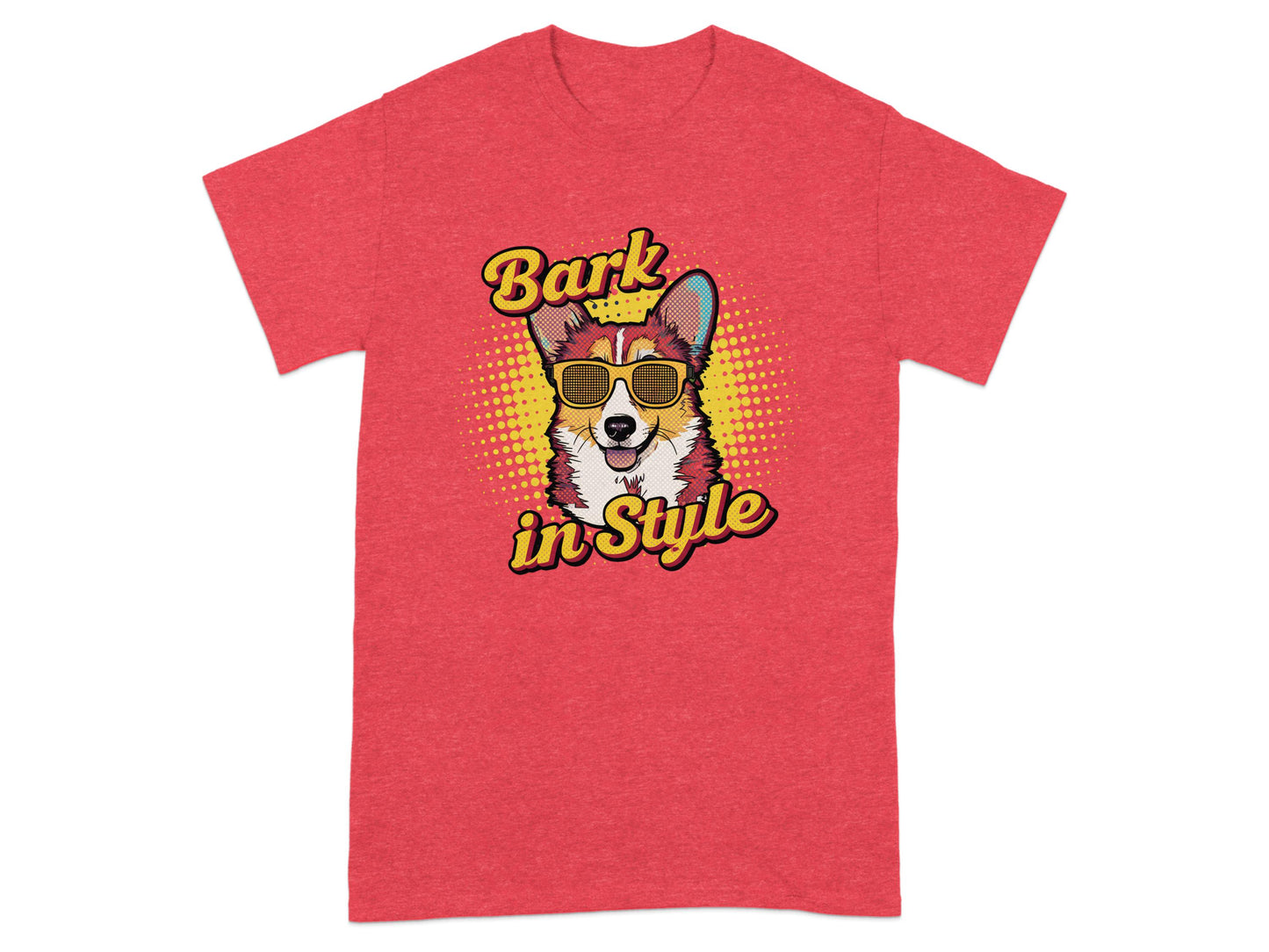 Bark in Style Cool Dog Graphic T-Shirt product