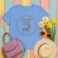 Chaos Dog Club GSP T-Shirt in Carolina Blue