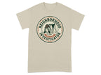 T-shirt featuring a cartoon beagle wearing a detective hat, "Neighborhood Investigator".
