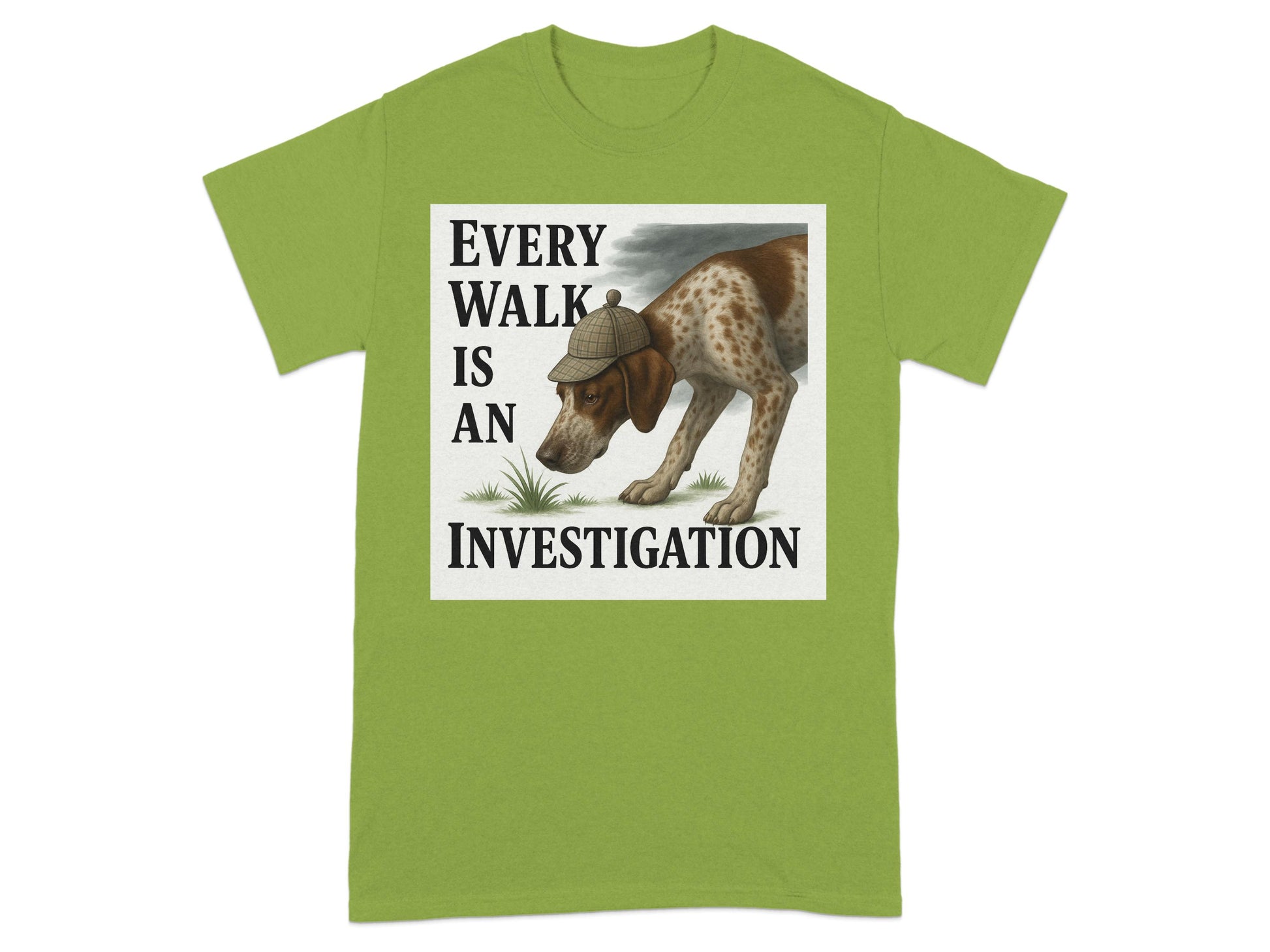 Every Walk Is An Investigation T-shirt product