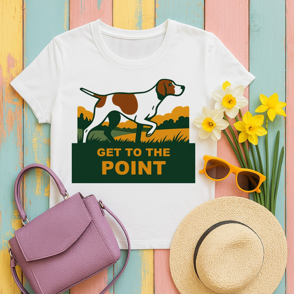 Pointer Get to the Point T-shirt in White