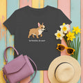 French Bulldog Frenchie Snort T-Shirt in Dark Heather