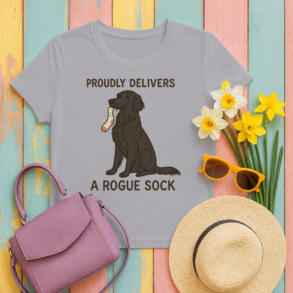 Flat-Coat Proudly Delivers a Rogue Sock Tee in Athletic Heather