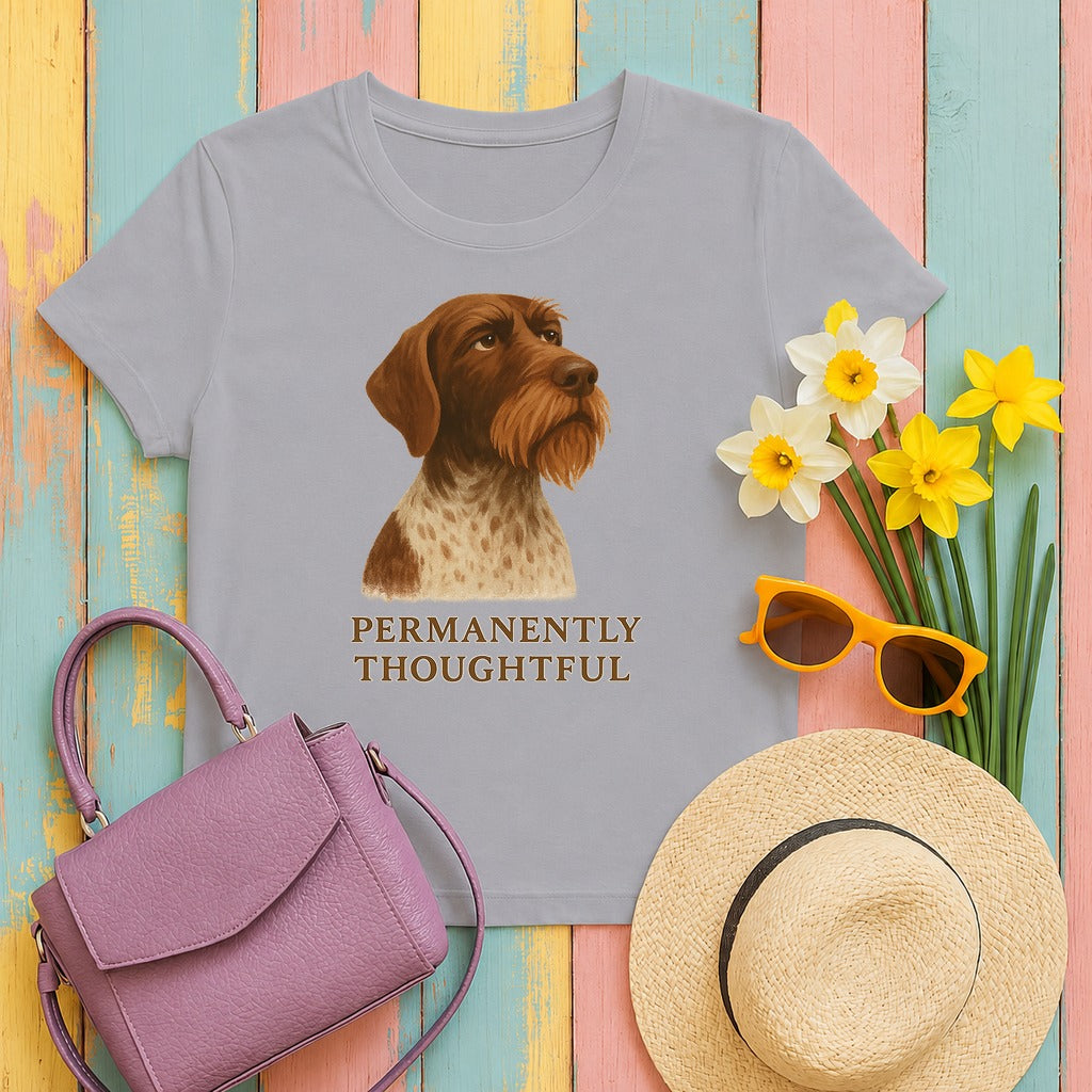GWP Permanently Thoughtful Tee in Athletic Heather