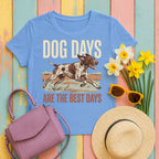 tierb2 dog-days-are-the-best-days-gsp tee flat lay hero v8