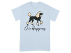Chic Happens Poodle Design T-shirt