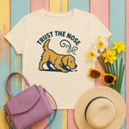 Trust The Nose Golden Retriever t-shirt