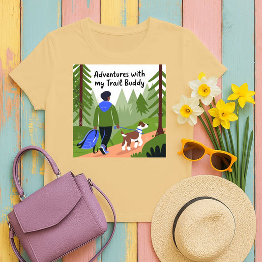 Adventures with my Trail Buddy Graphic T-Shirt product type