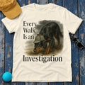 The Canine Investigator Gordon Setter T-Shirt in Natural
